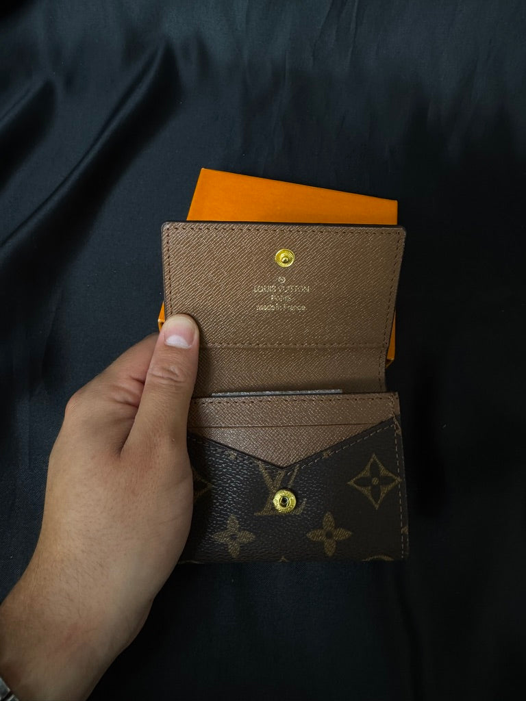 Louis Vuitton Monedero/Tarjetero Monograma Cafe