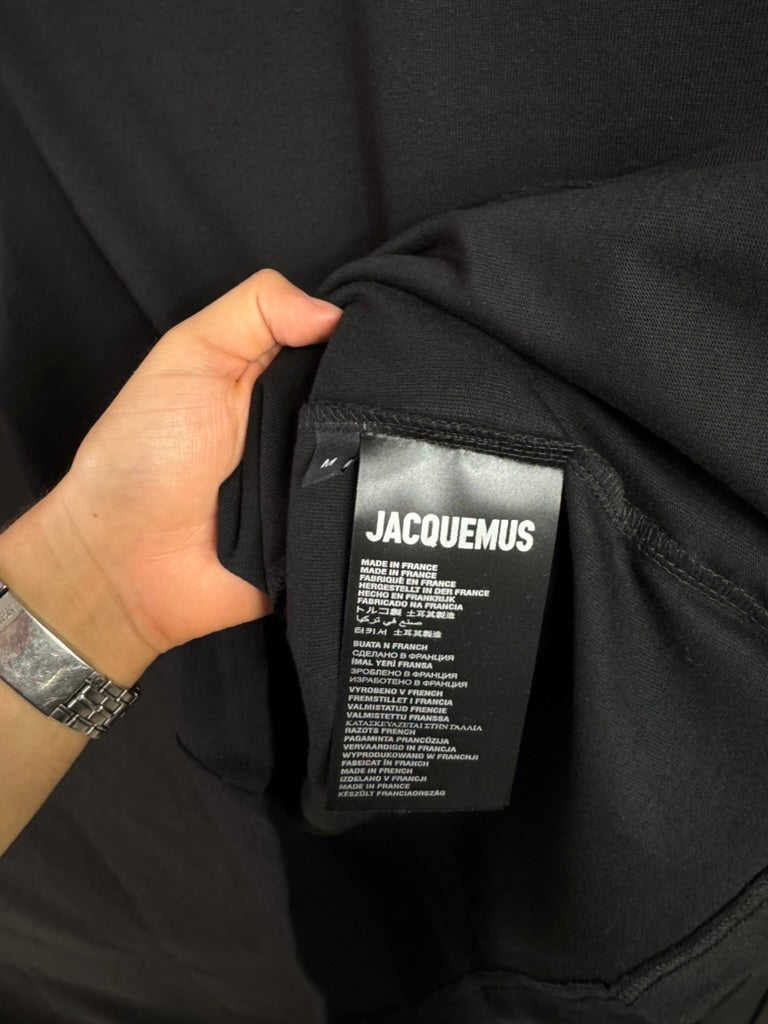 Playera Jacquemus Logo Negra UA