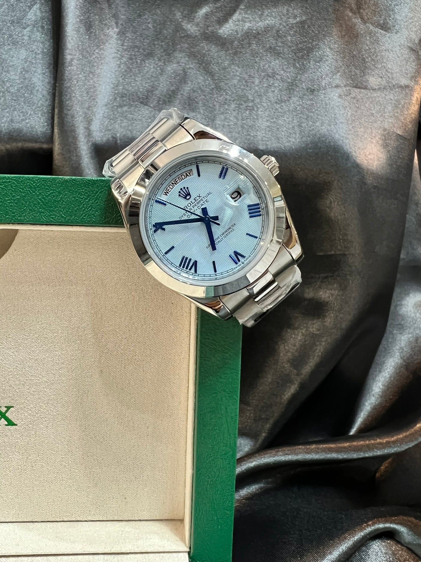Rolex Day Date Presidente Cara Azul