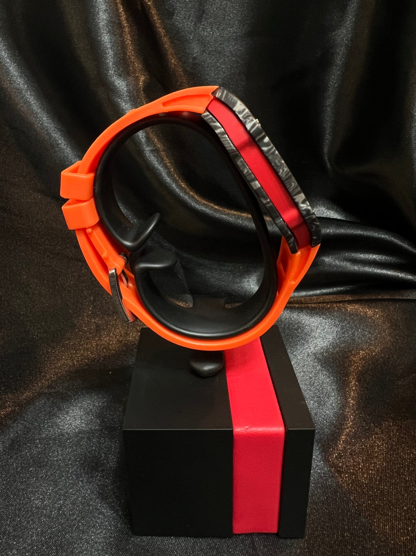 Richard Mille 67-02 Negro Extensible Naranja