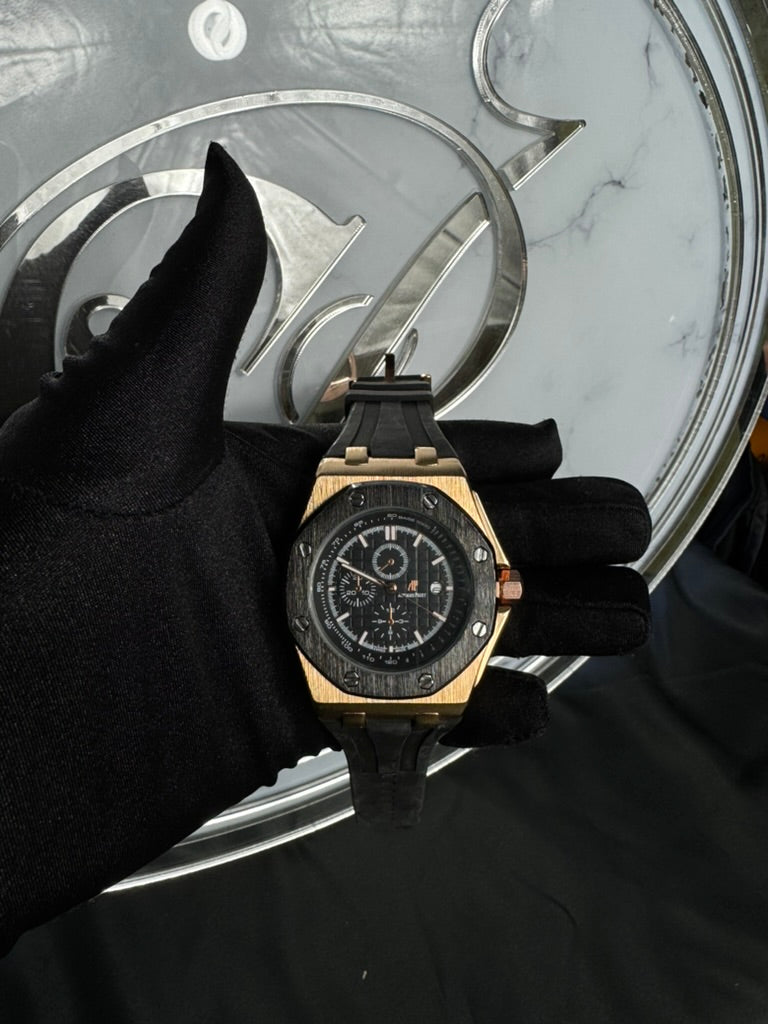Reloj AP Negro con Dorado