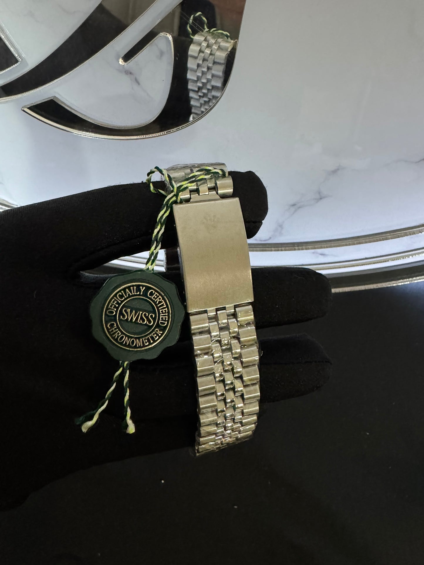 Reloj Rolex Datejust Plata Jubilee