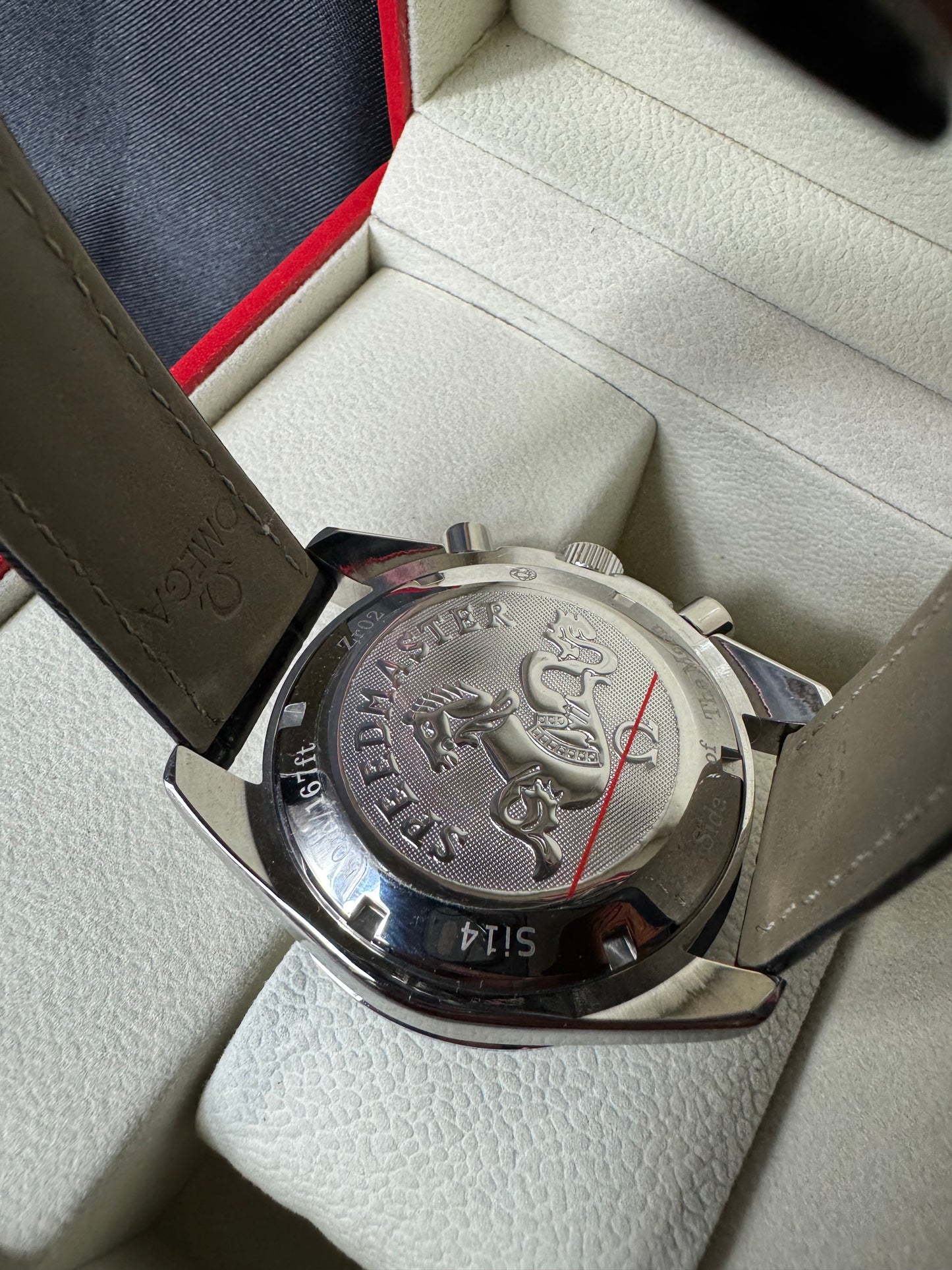 Omega – Speedmaster Leather Strap