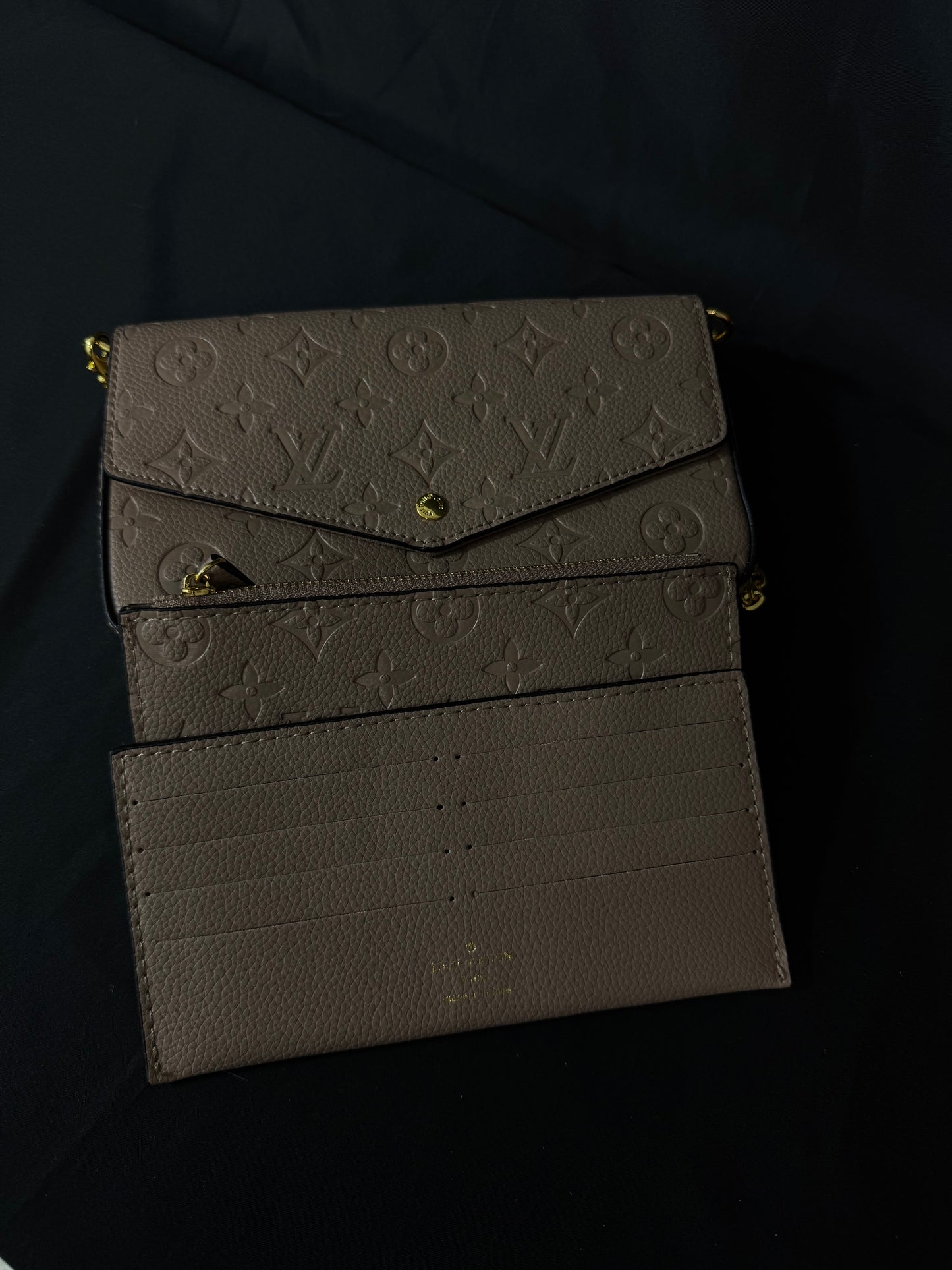 Louis Vuitton Felicie Pochette Beige 3PZ
