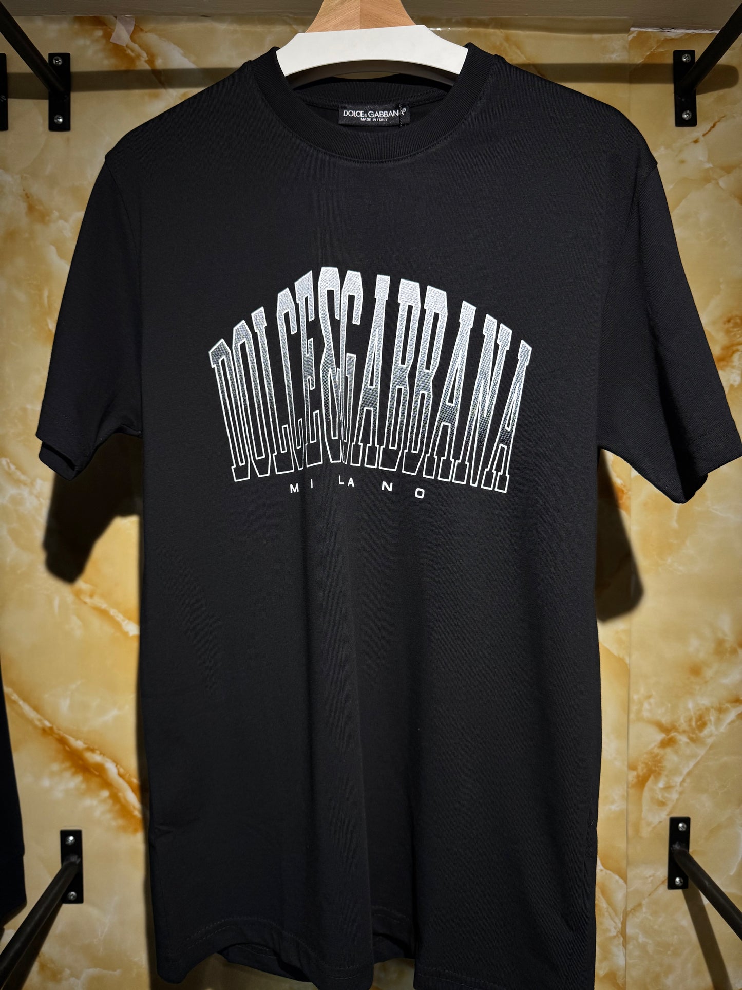 Dolce & Gabanna Arch Logo T-Shirt Black