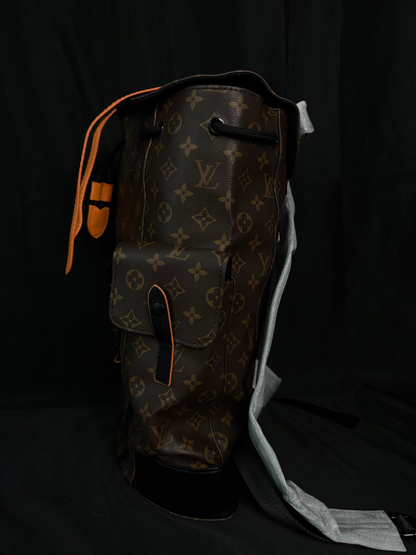 Louis Vuitton Christopher Backpack MM Brown Monogram