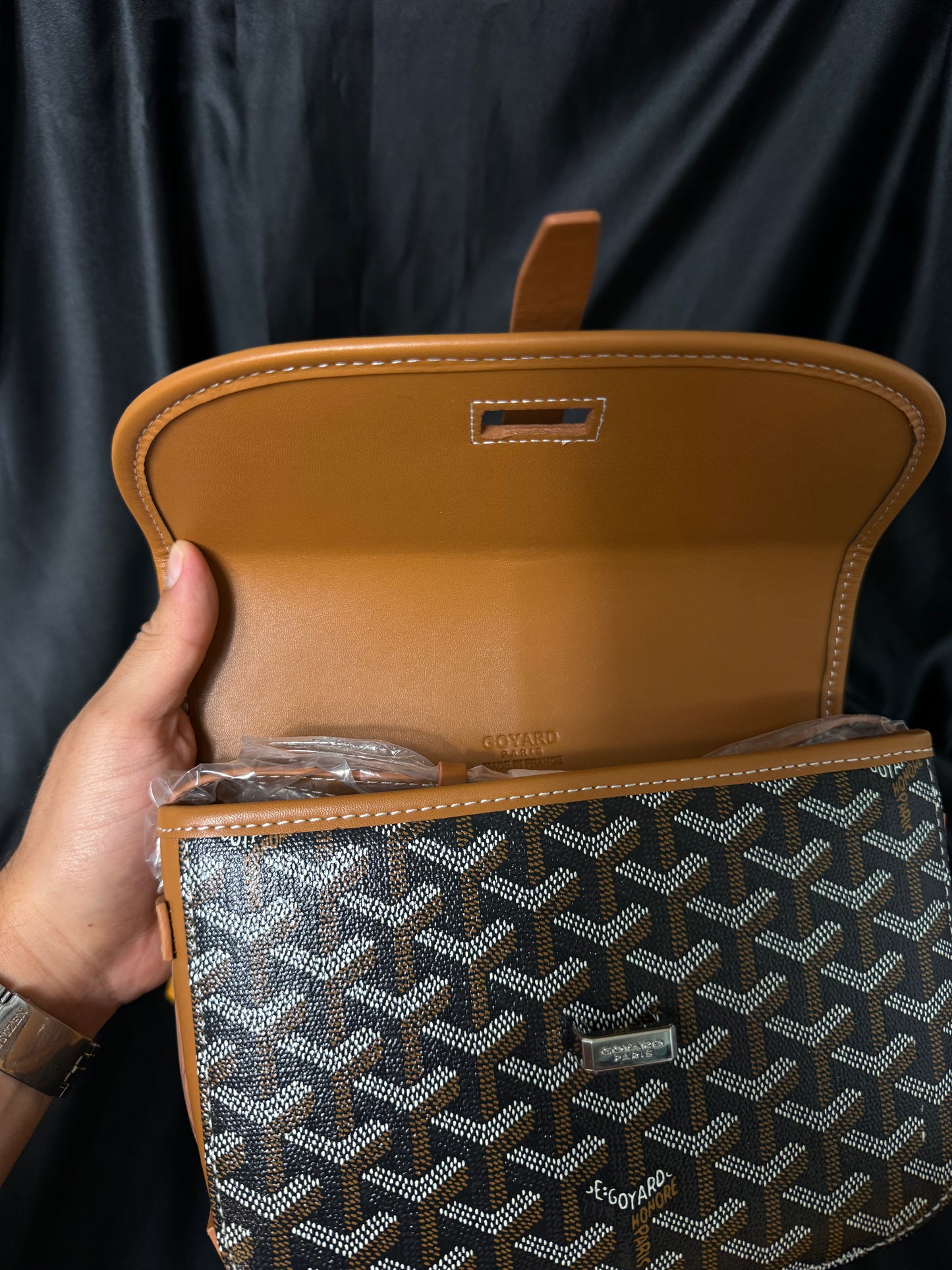 Goyard Messenger Bag Negro