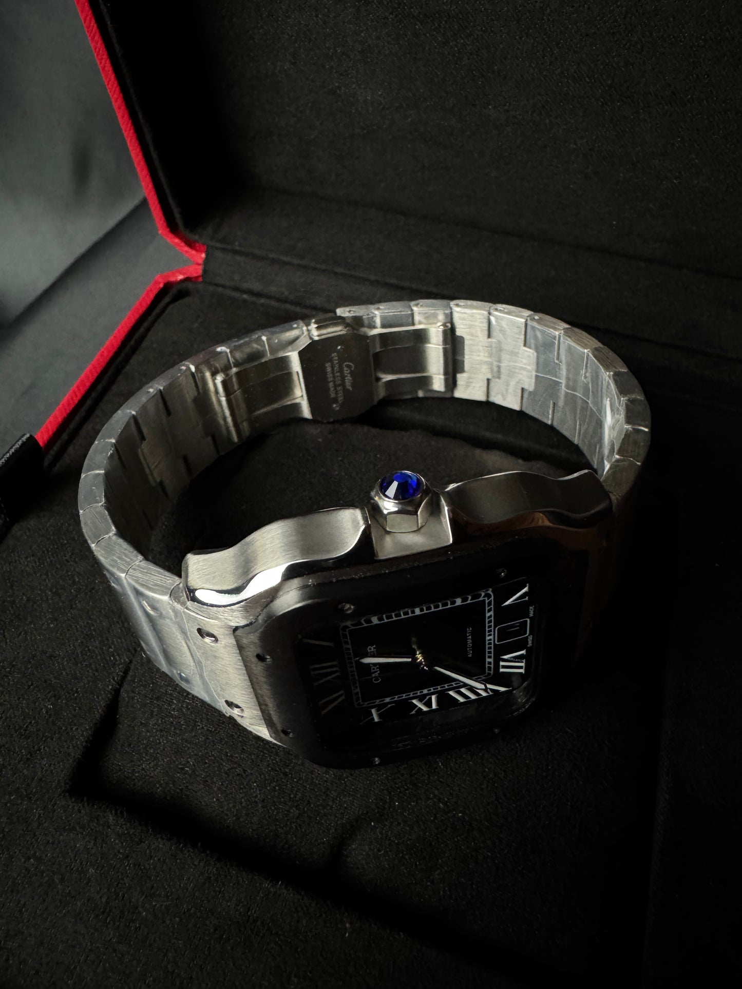 Cartier Santos Negro