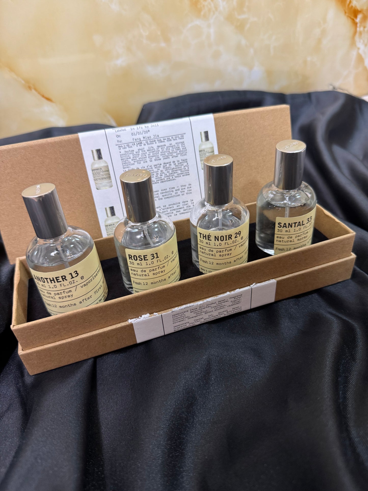 Le Labo Discovery Set – Another 13, Rose 31, Thé Noir 29, Santal 33 (4 x 30 ml)