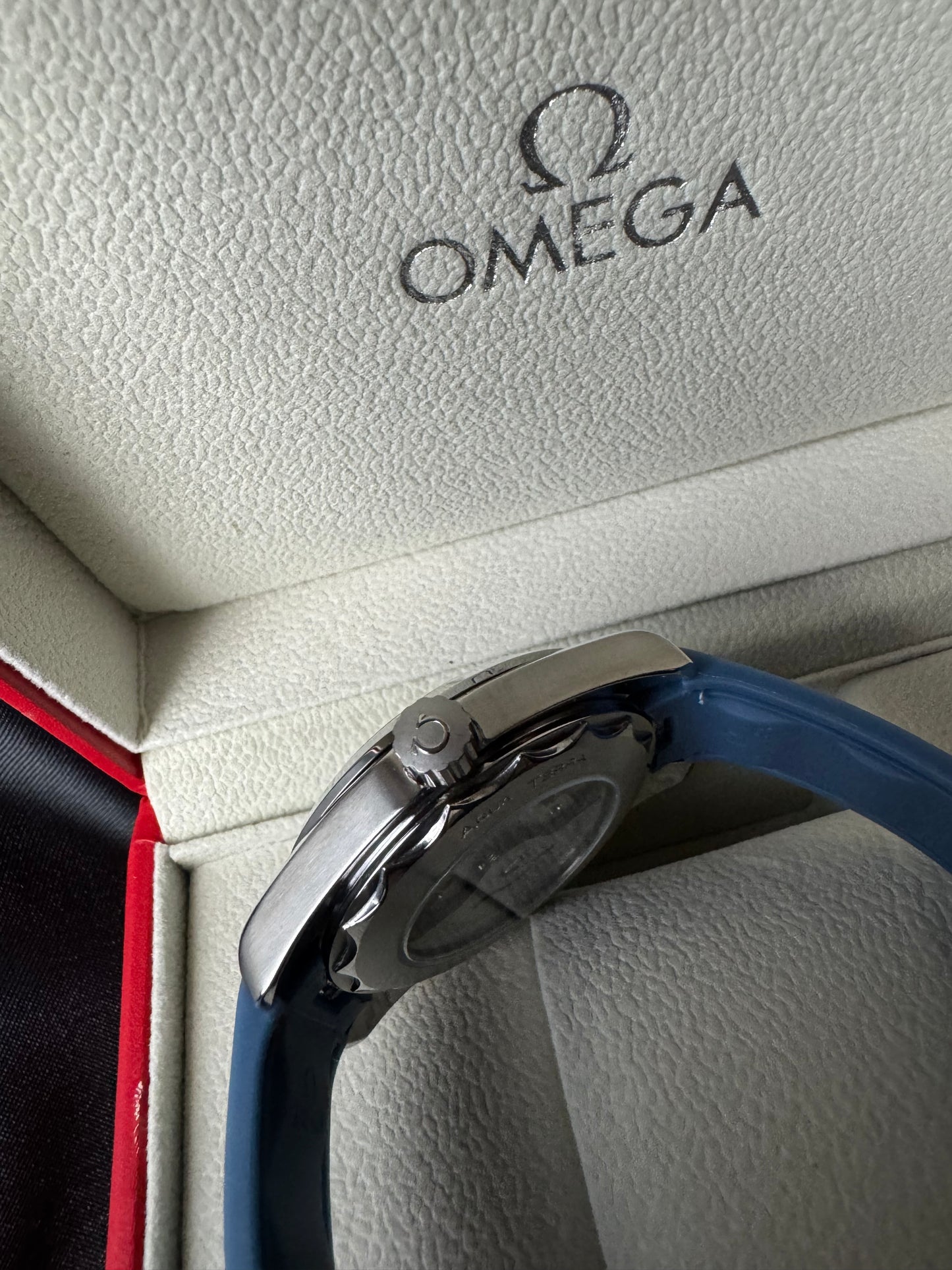 Omega Seamaster Aqua Terra Worldtimer Blue