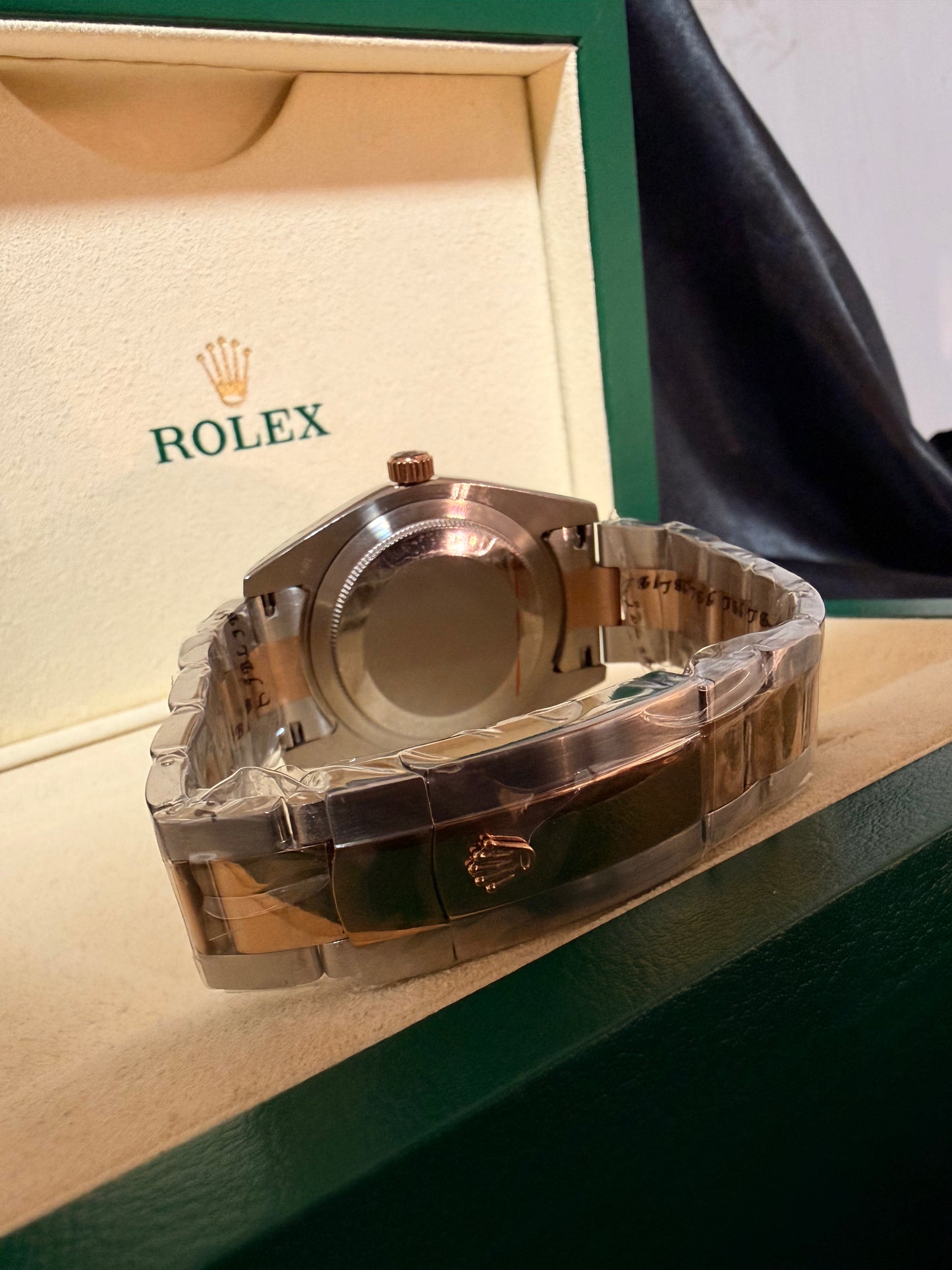 Rolex Wimbledon Two Tone Oyster Rose Gold