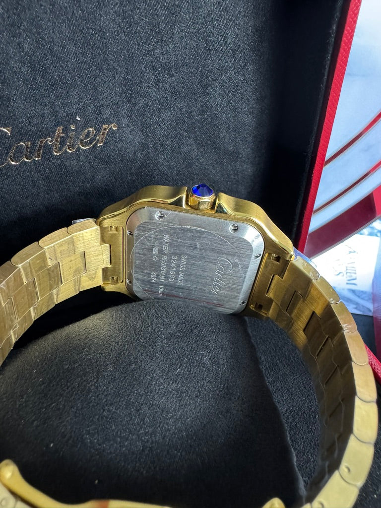 Cartier Santos Oro Caratula Oro