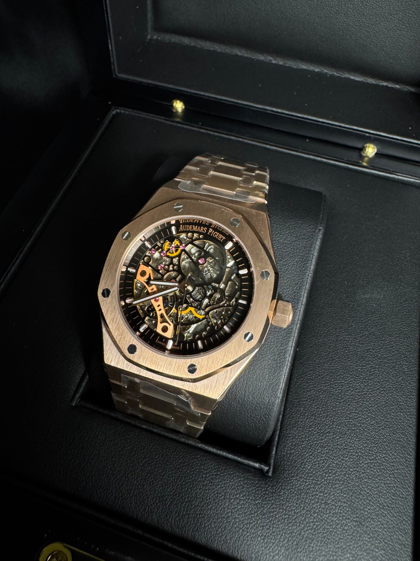AP Royal Oak Double Balance Wheel Openworked Rose Gold