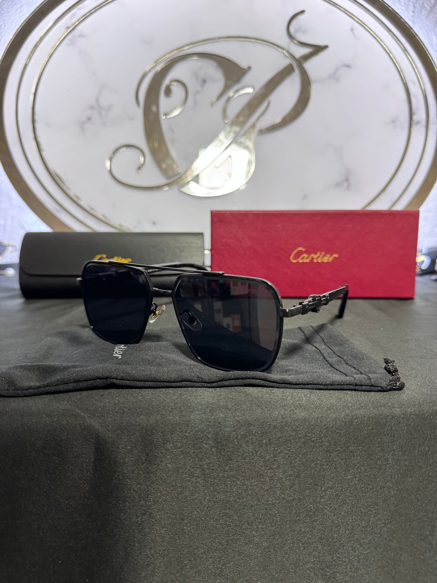 Lentes Cartier Negros