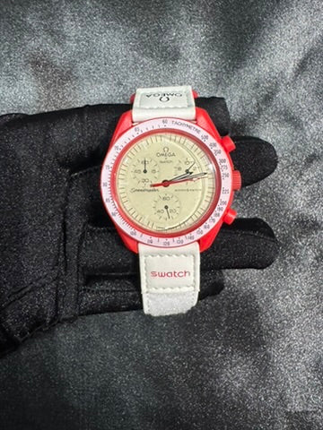 Reloj Omega Swatch Moonswatch Marte