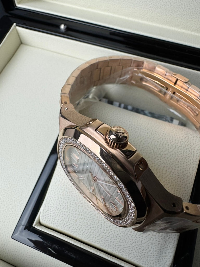 Patek Philippe Nautilus Oro Rosa Diamantes