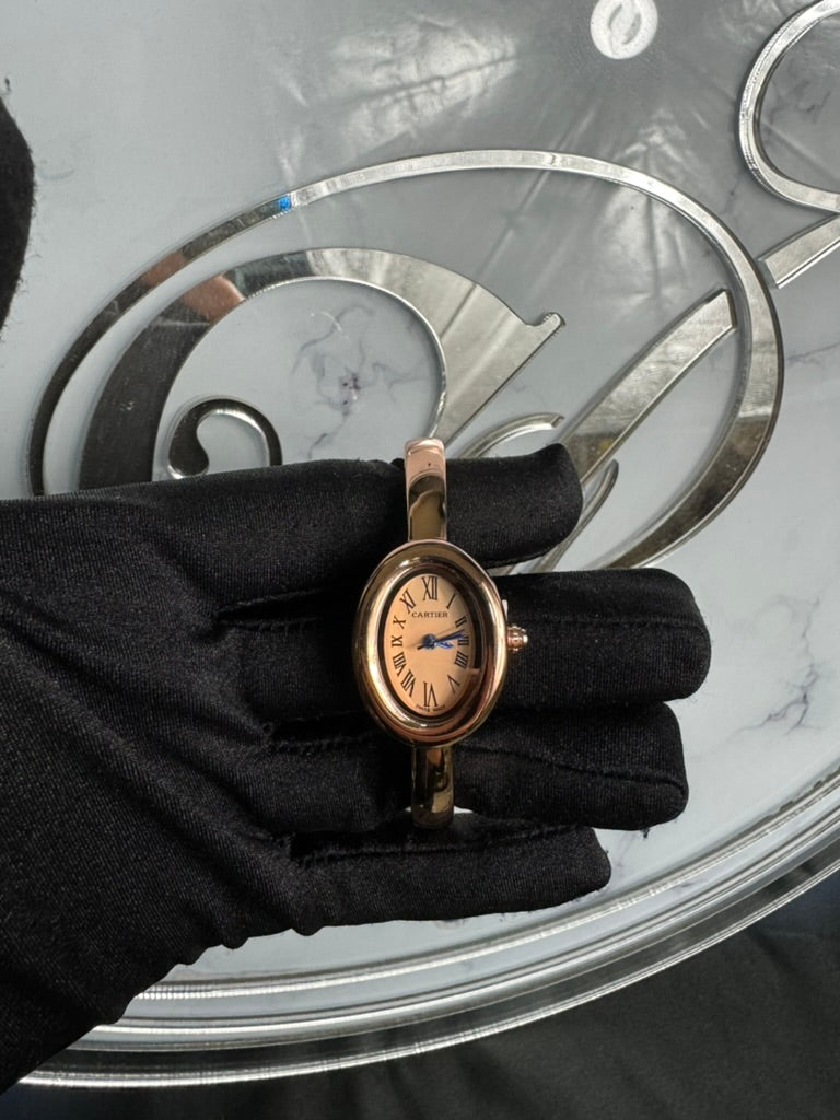Reloj Cartier Baignore Oro Rosa