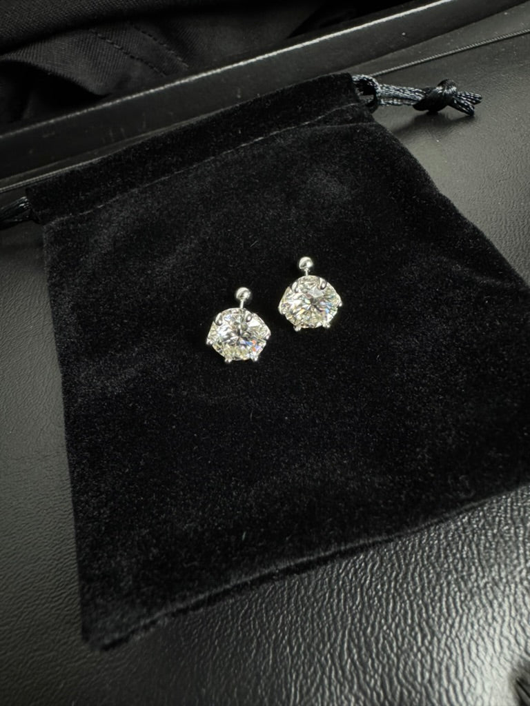 Juego de Moissantas Collar y Aretes