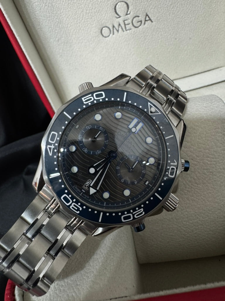 Omega Seamaster Blue Chrono