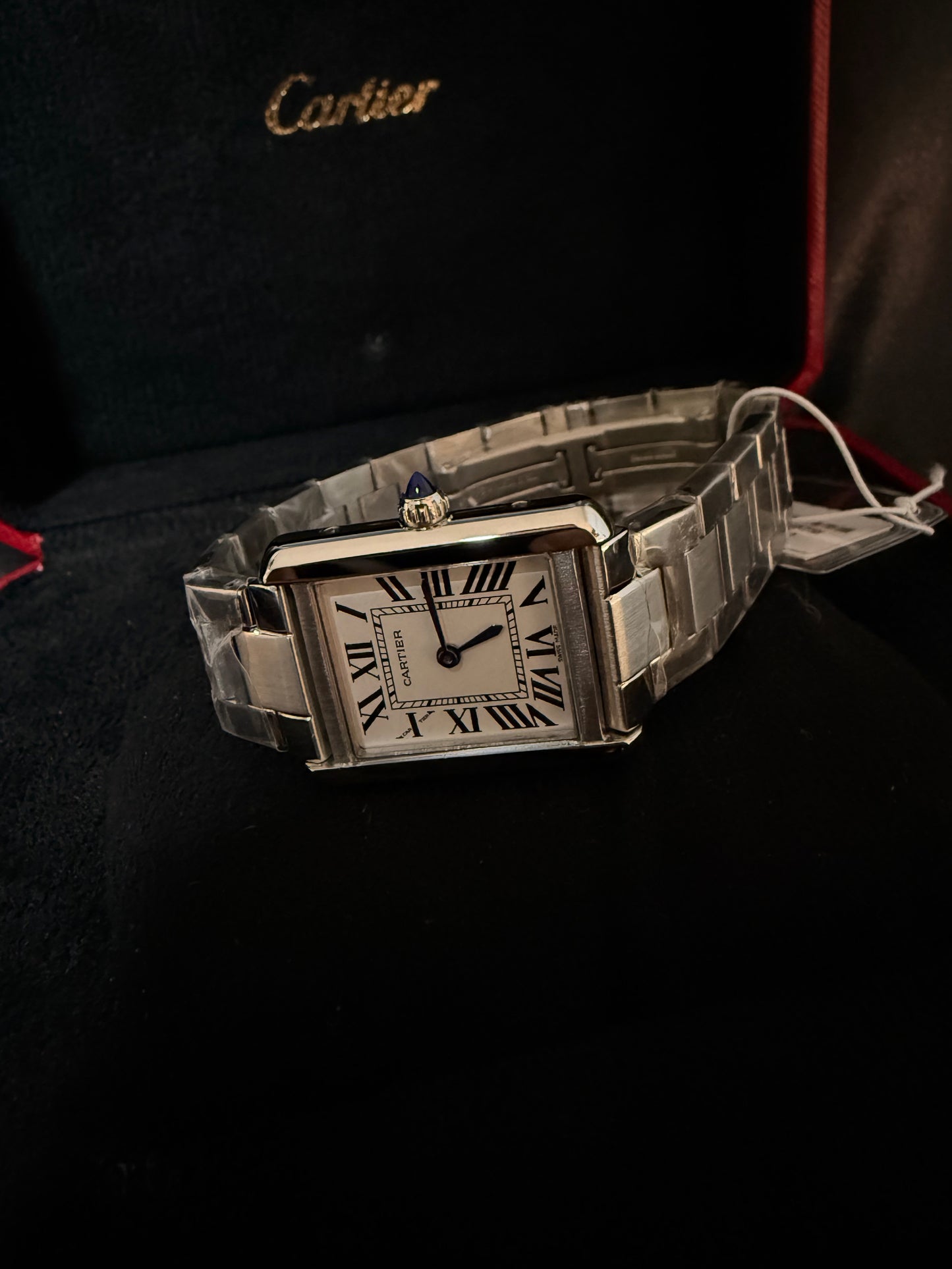 Cartier Tank Acero