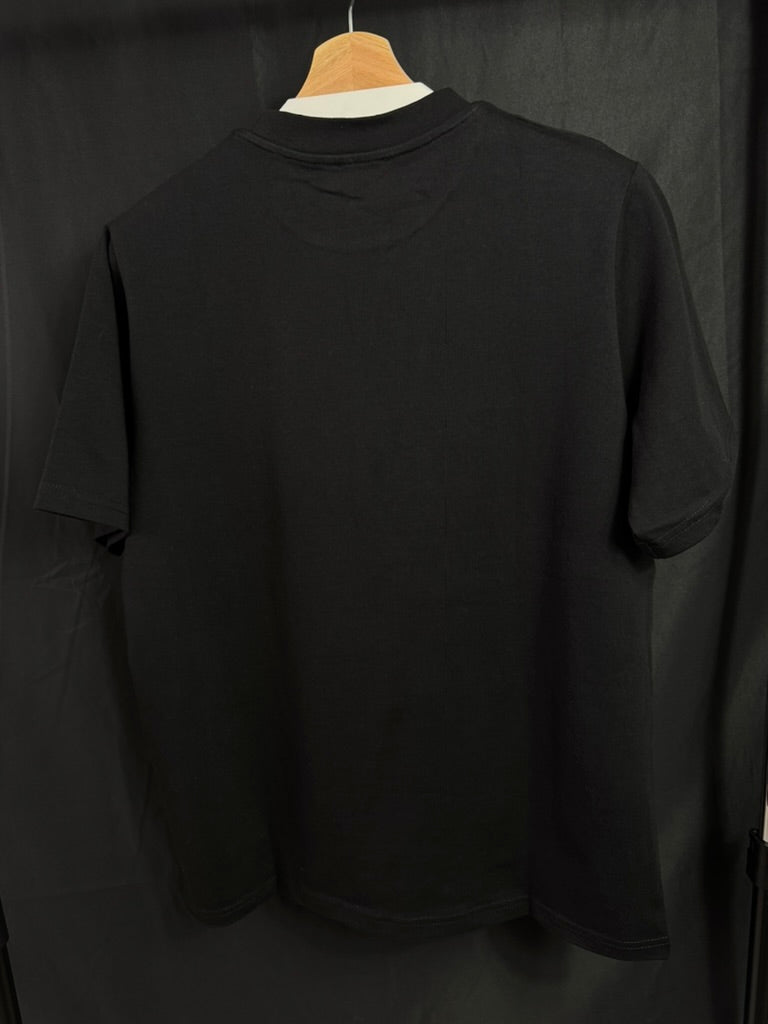 Playera Dior Trebol Bordado Negro UA