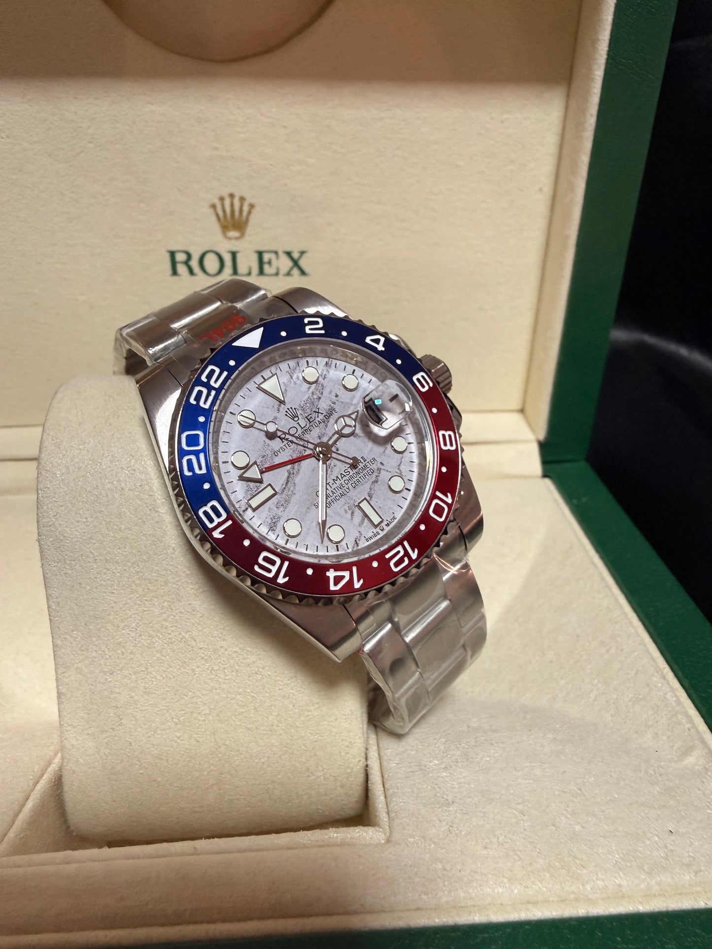 Rolex Pepsi Caratula Meteorito