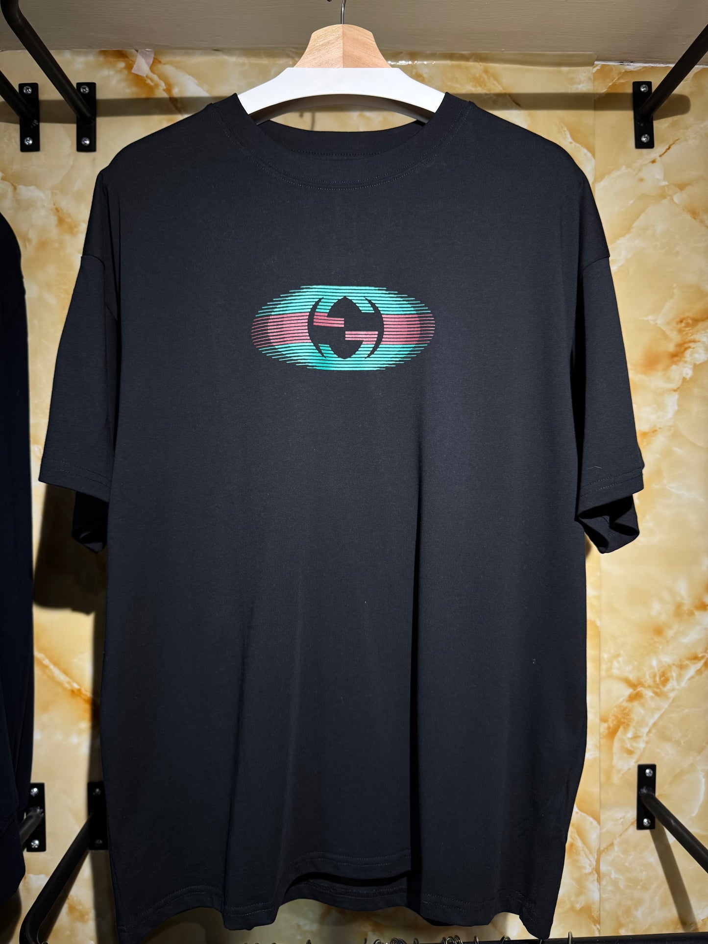 Gucci “Web Stripe Logo T-Shirt”