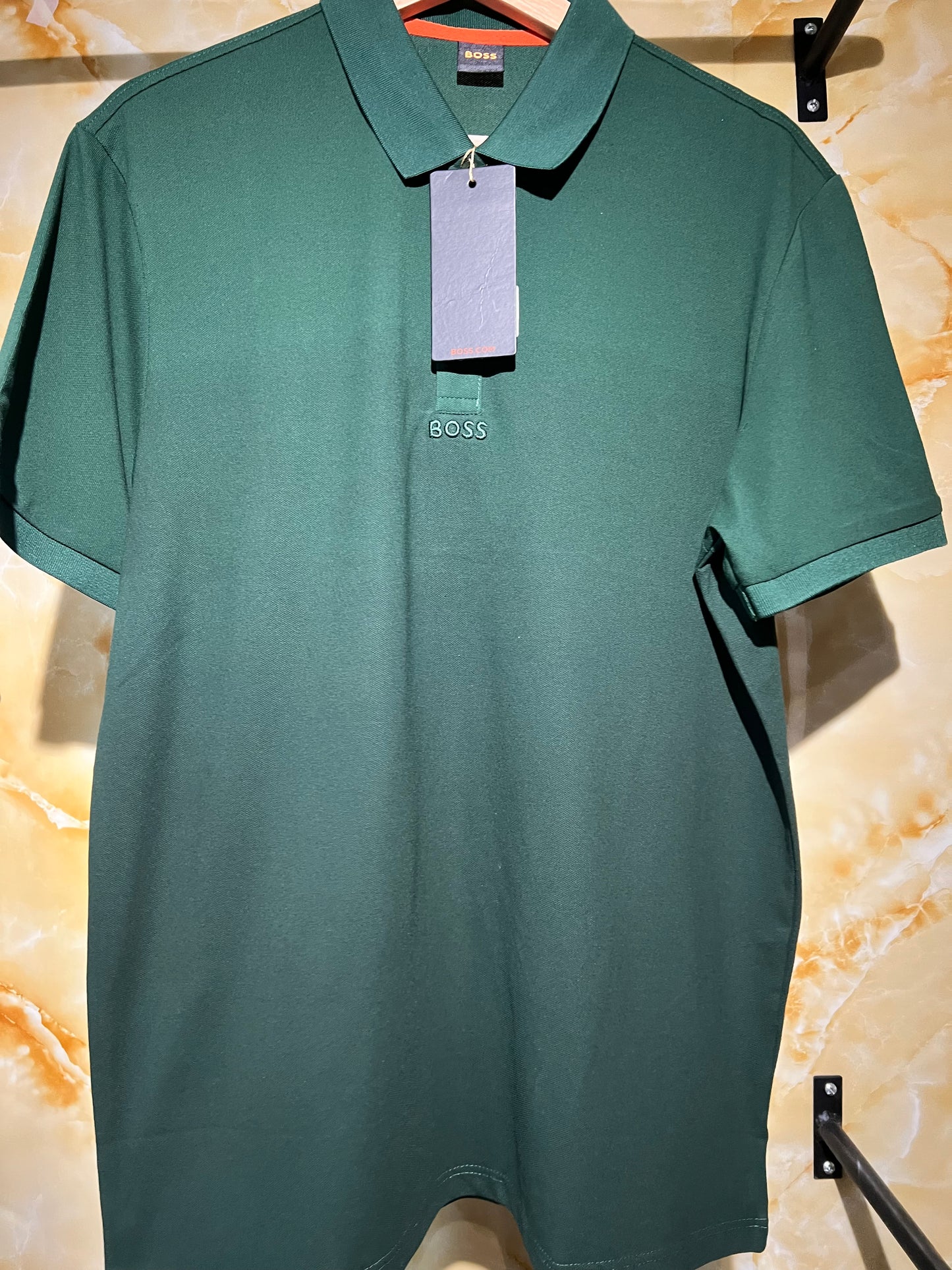 Boss Playera Polo Verde