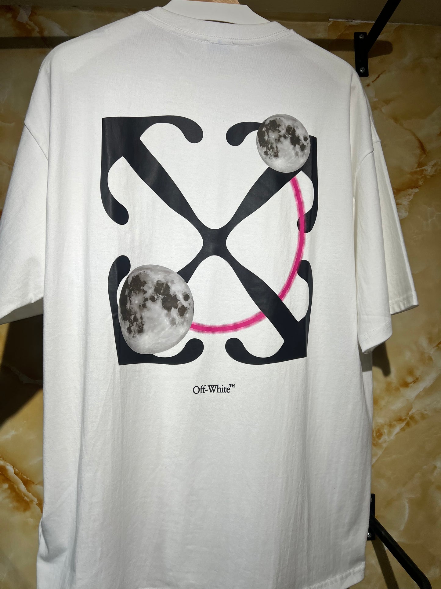 Off White Double Moon Arrow