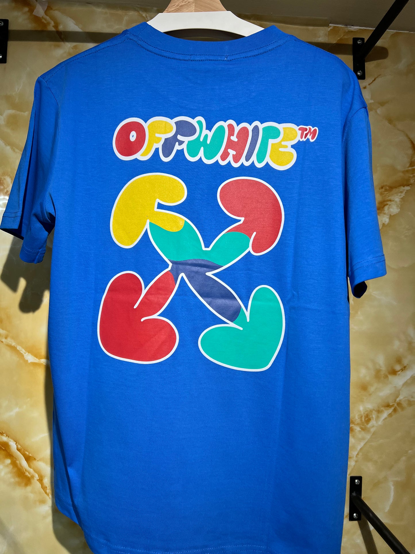 Off-White Arrows Tee Azul Marino