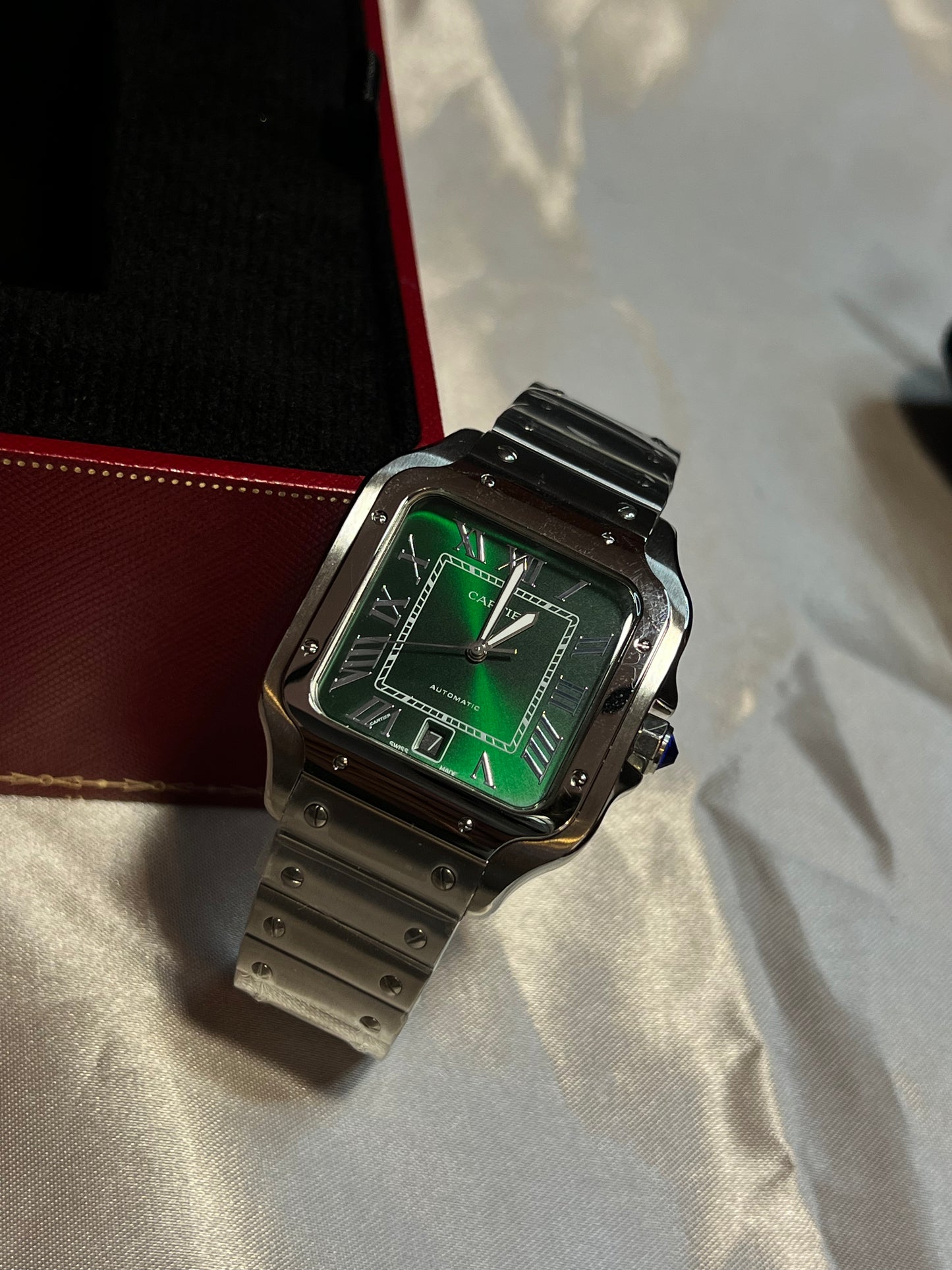 Cartier Santos Verde