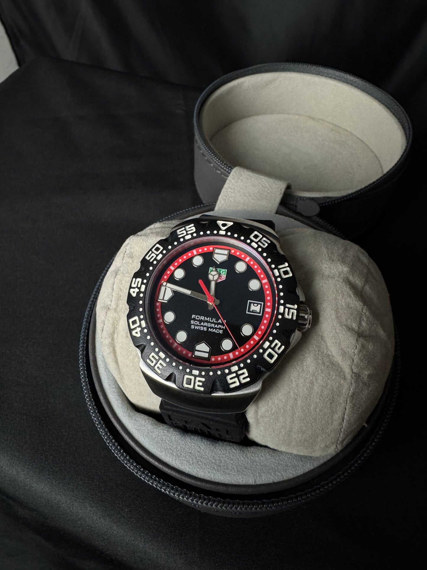 Tag Heuer Formula 1 Caucho Solargraph