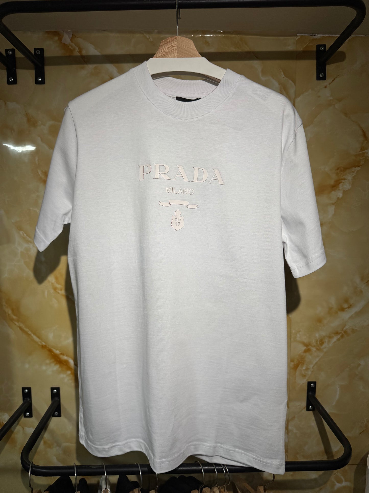 Prada Milano Tee White