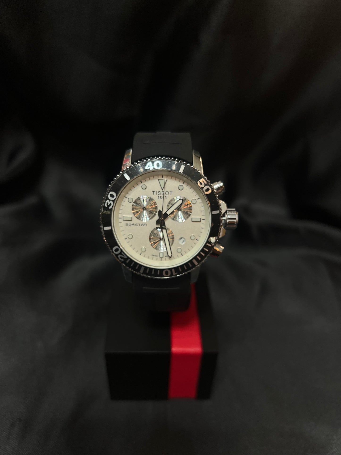Tissot SeaStar Chrono Negro