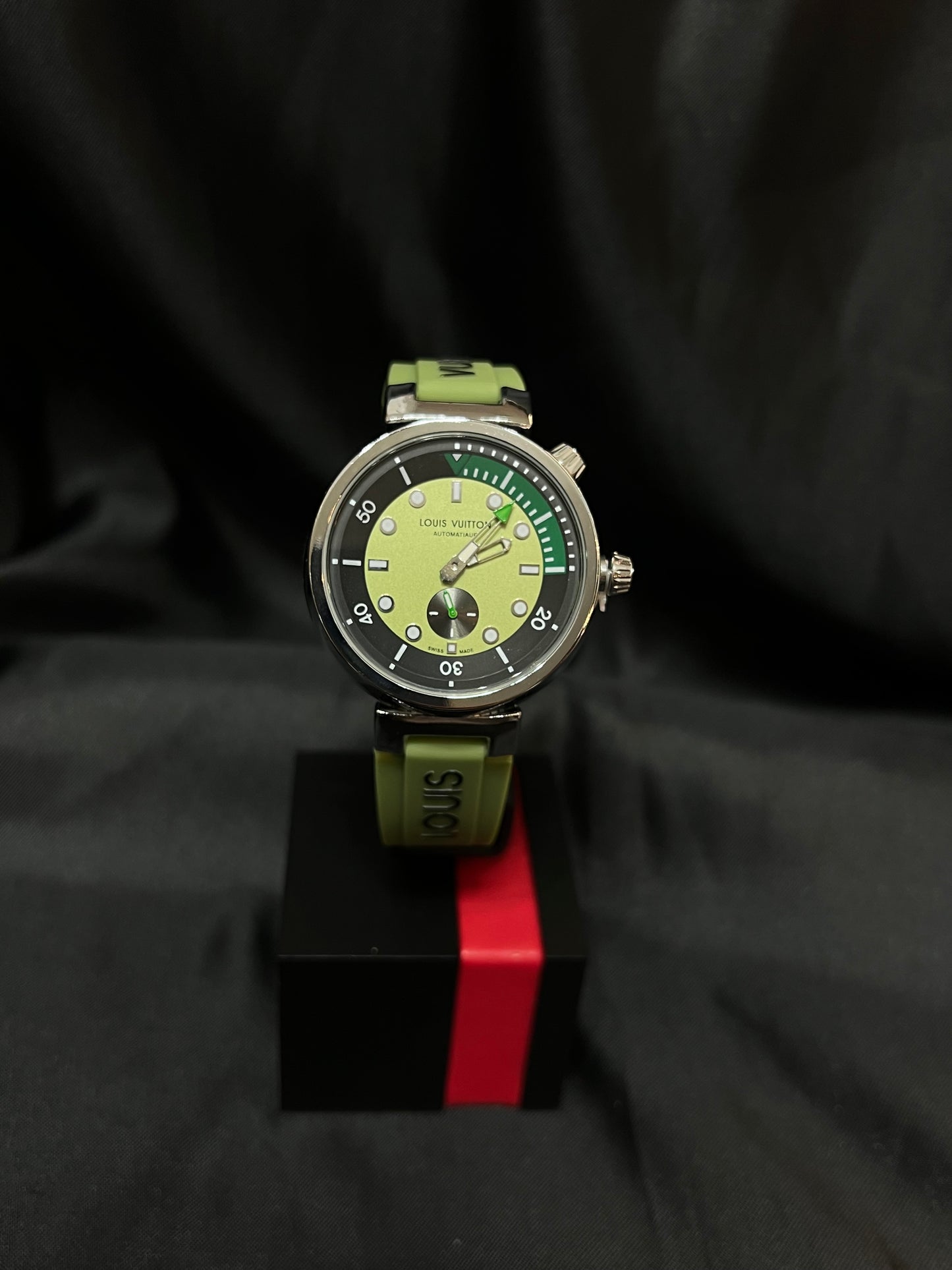 Louis Vuitton Street Diver Chronograph Pistache