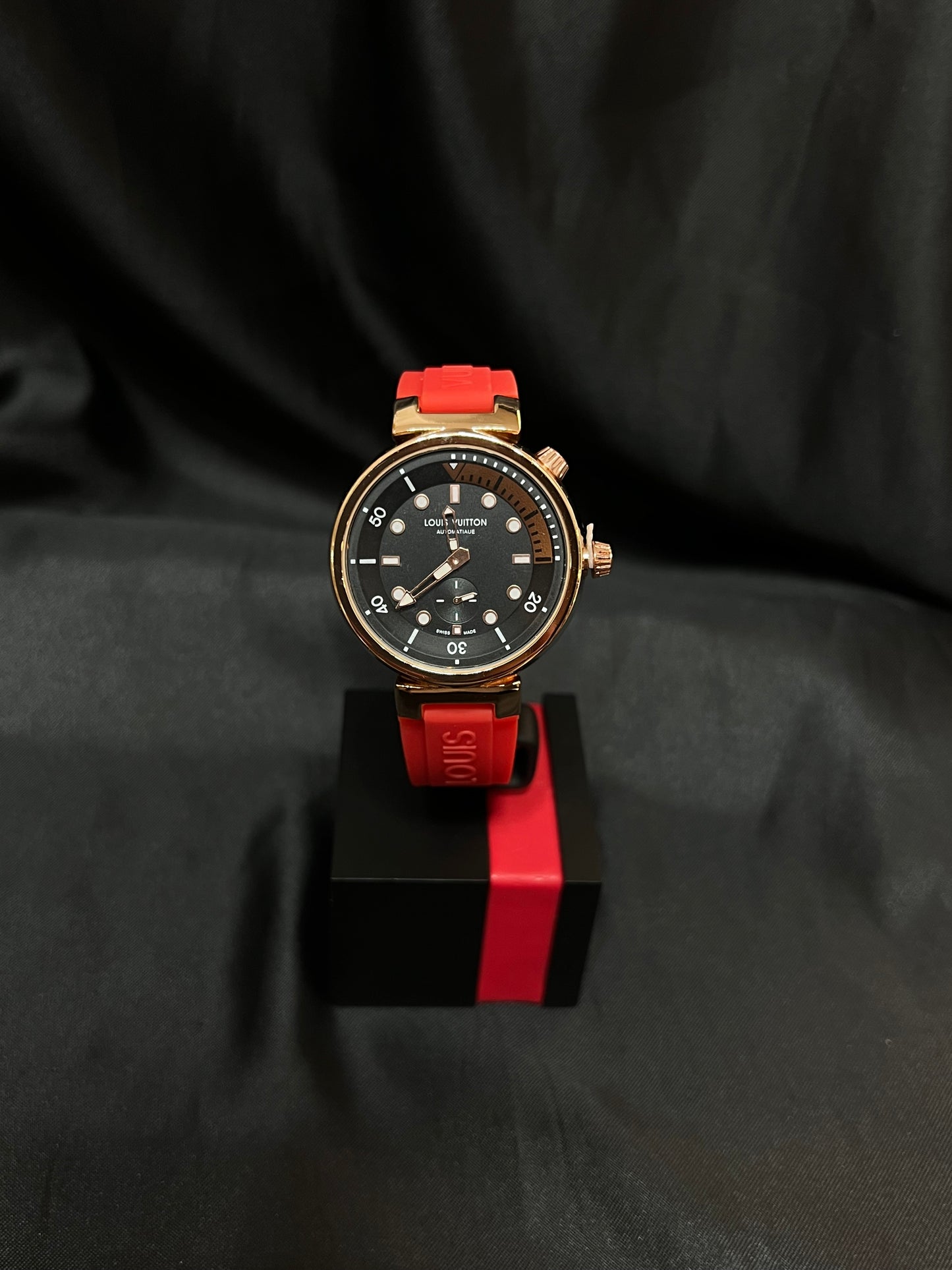 Louis Vuitton Street Diver Chronograph Rojo