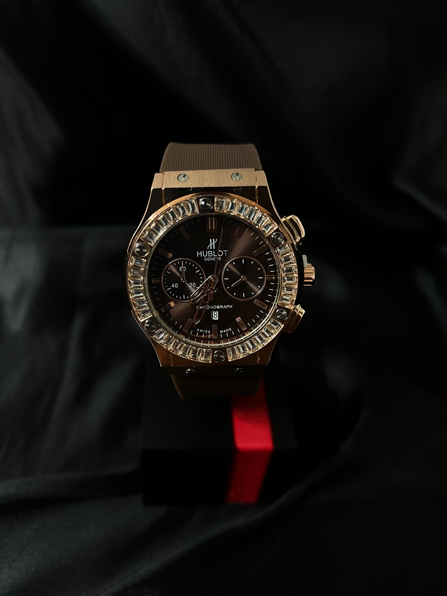 Hublot Cronograph Oro Rosa Cafe AA