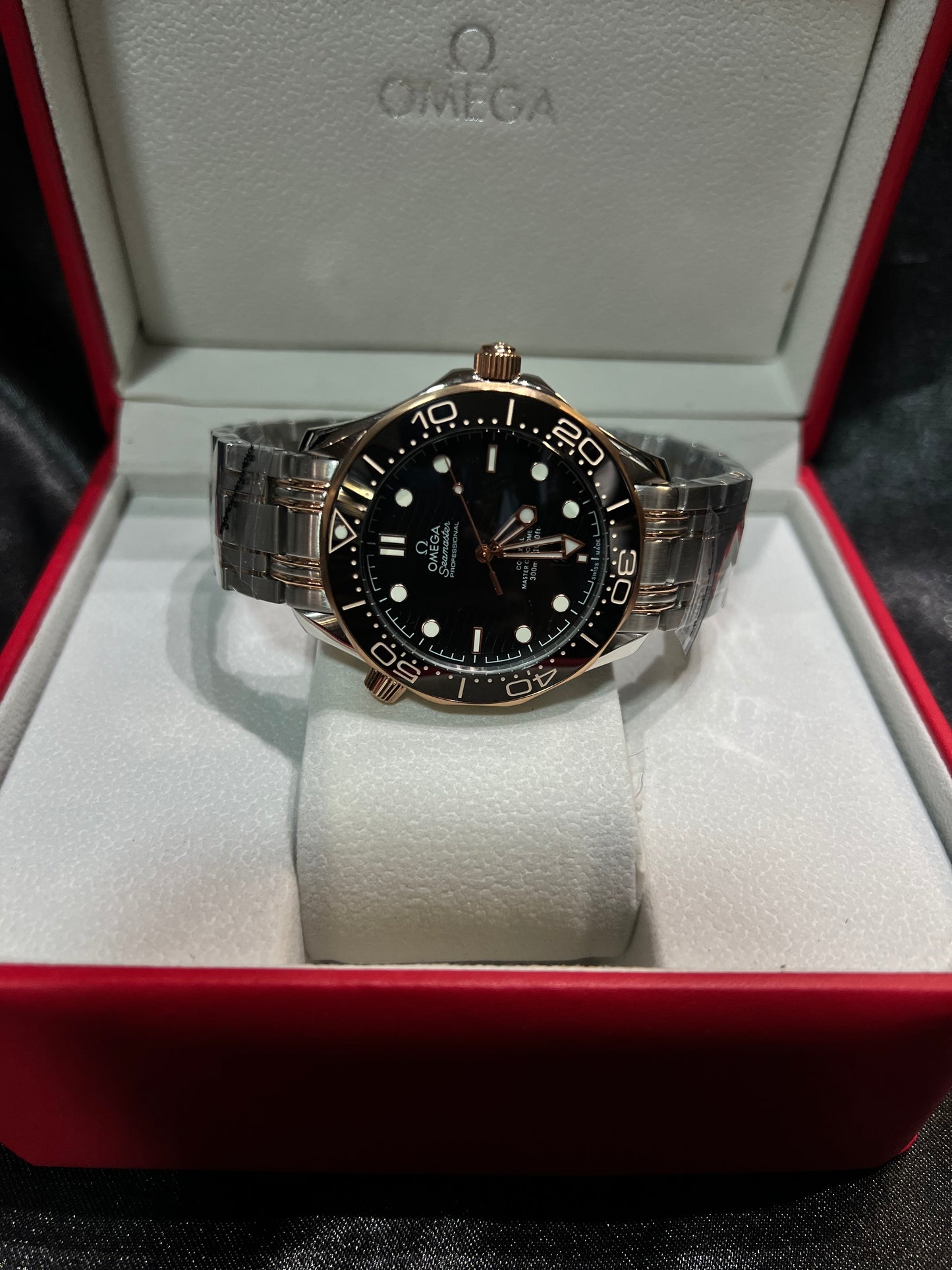 Omega SeaMaster TwoTone Acero