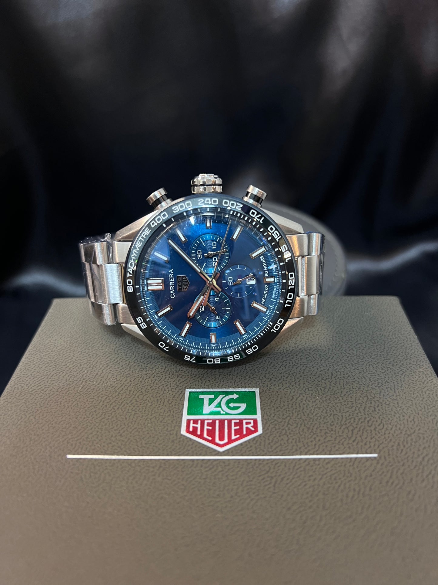 TAG Heuer Carrera Chronograph Azul Marino