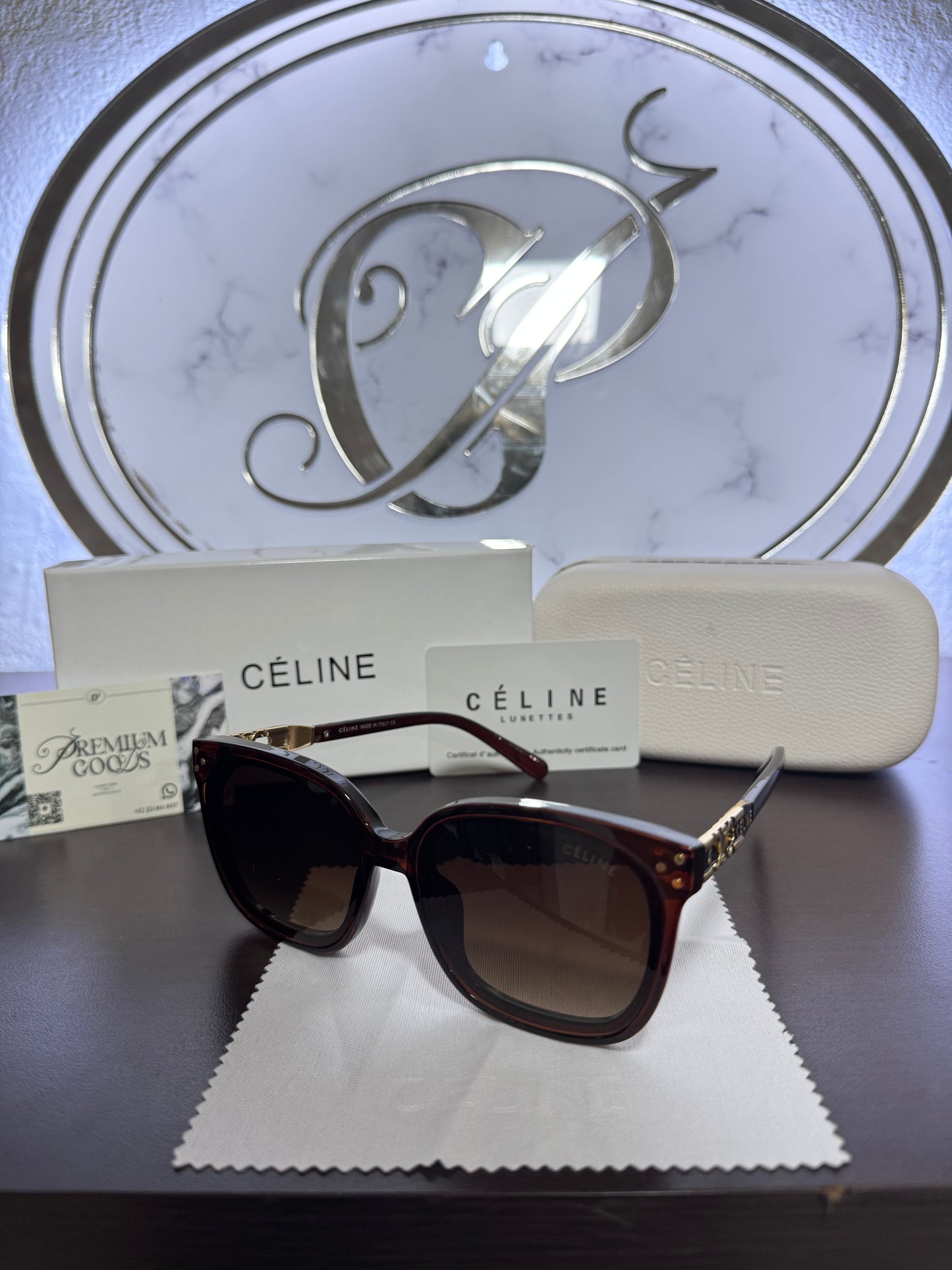 Lentes Celine Cafe