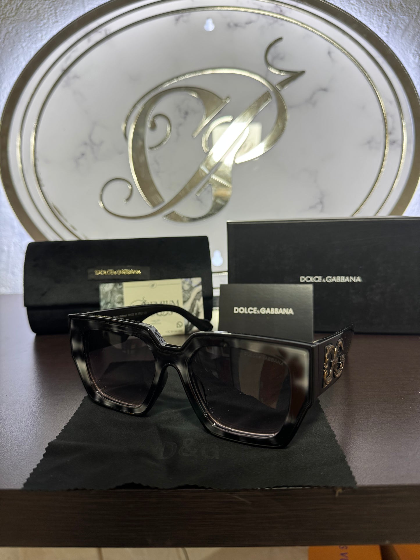 Lentes Dolce&Gabbana Negros Cuadrados