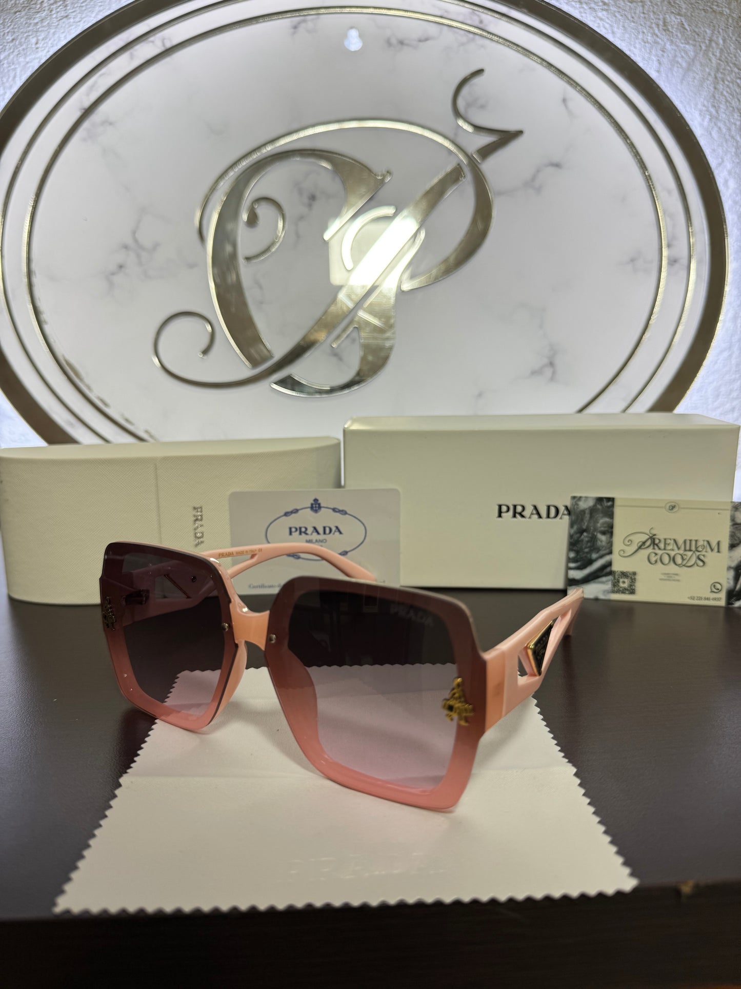 Lentes Prada Rosas