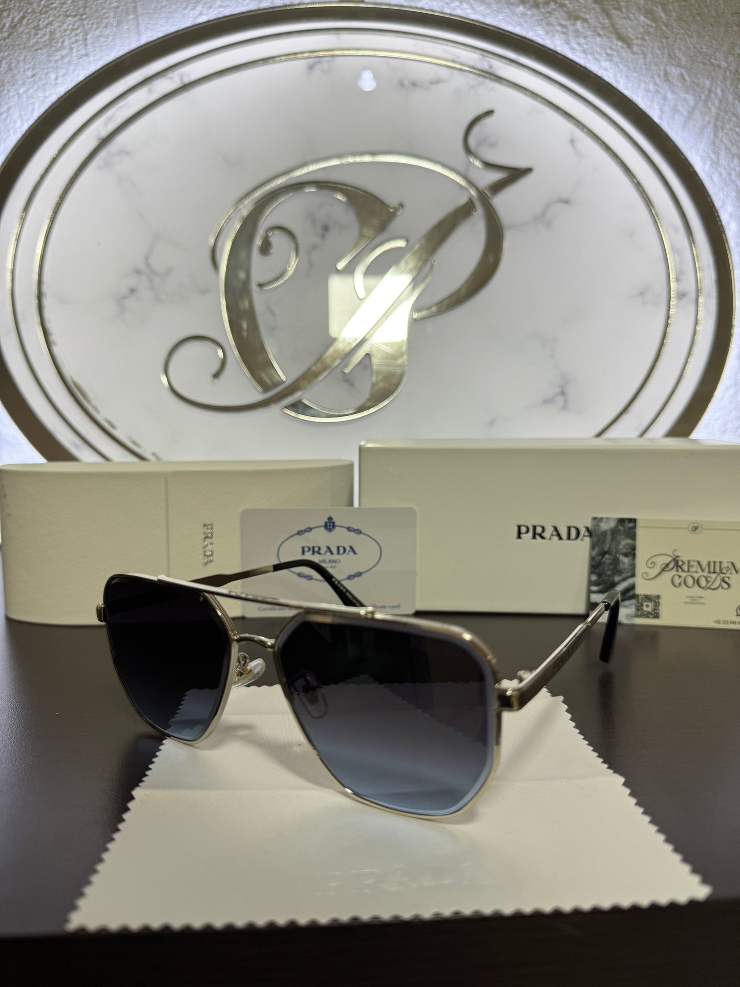 Lentes Prada Azul