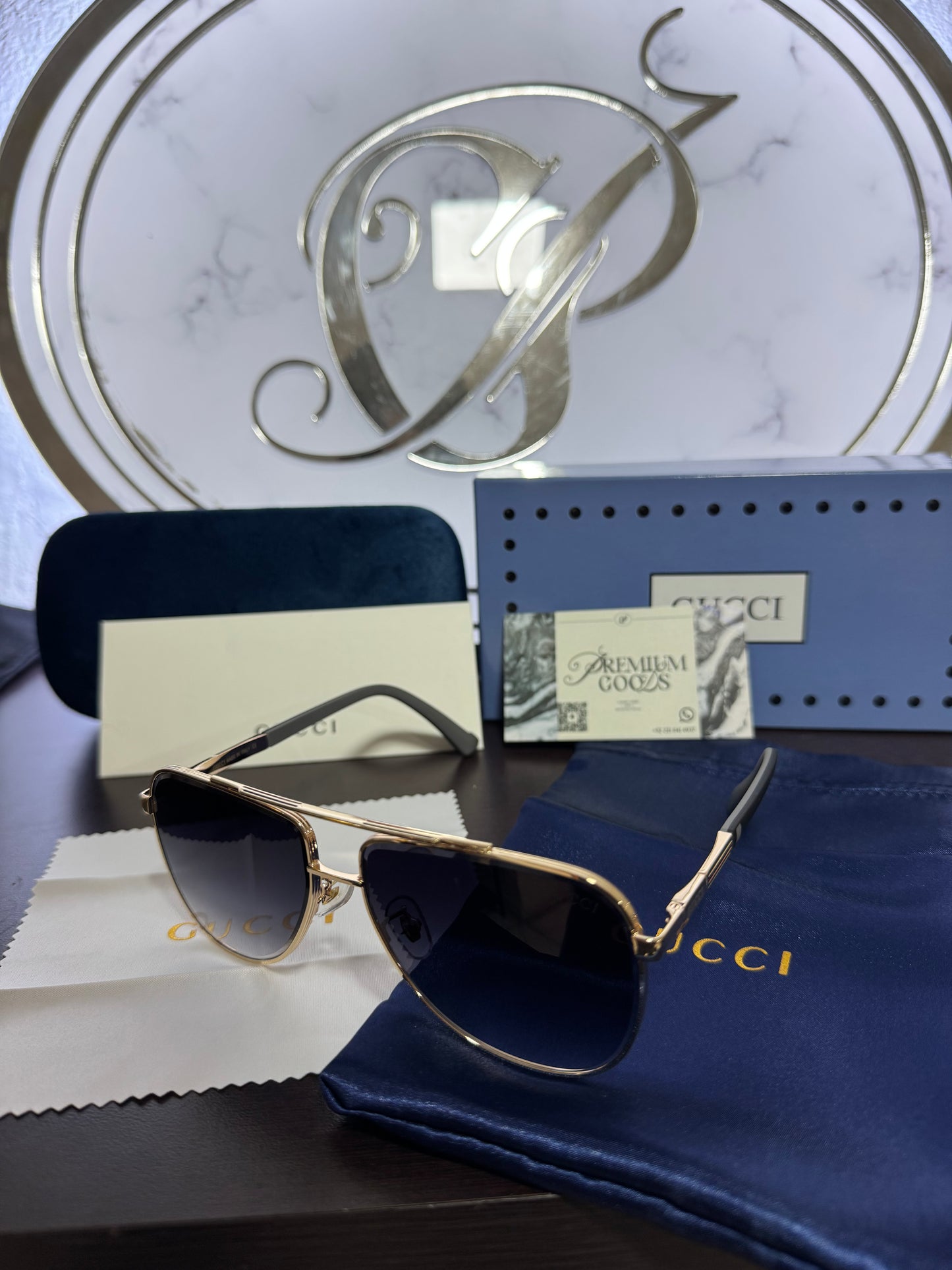 Lentes Gucci Azul