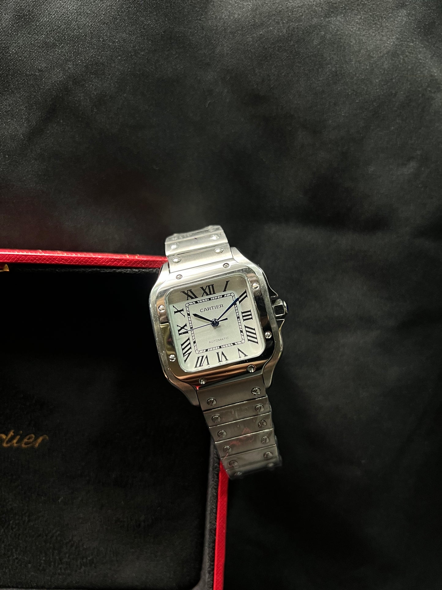 Cartier Santos "Plata" Small