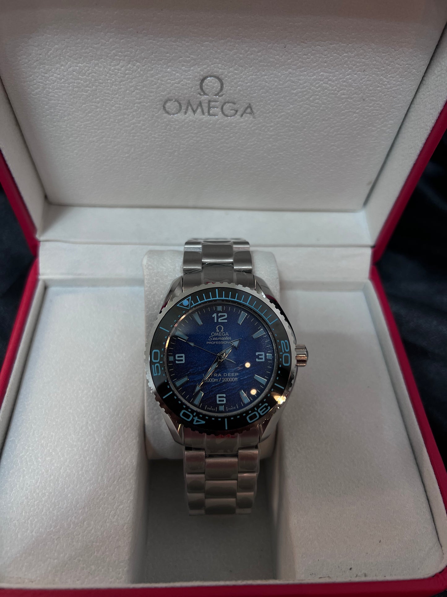 Omega Seamaster Ultra Deep Azul