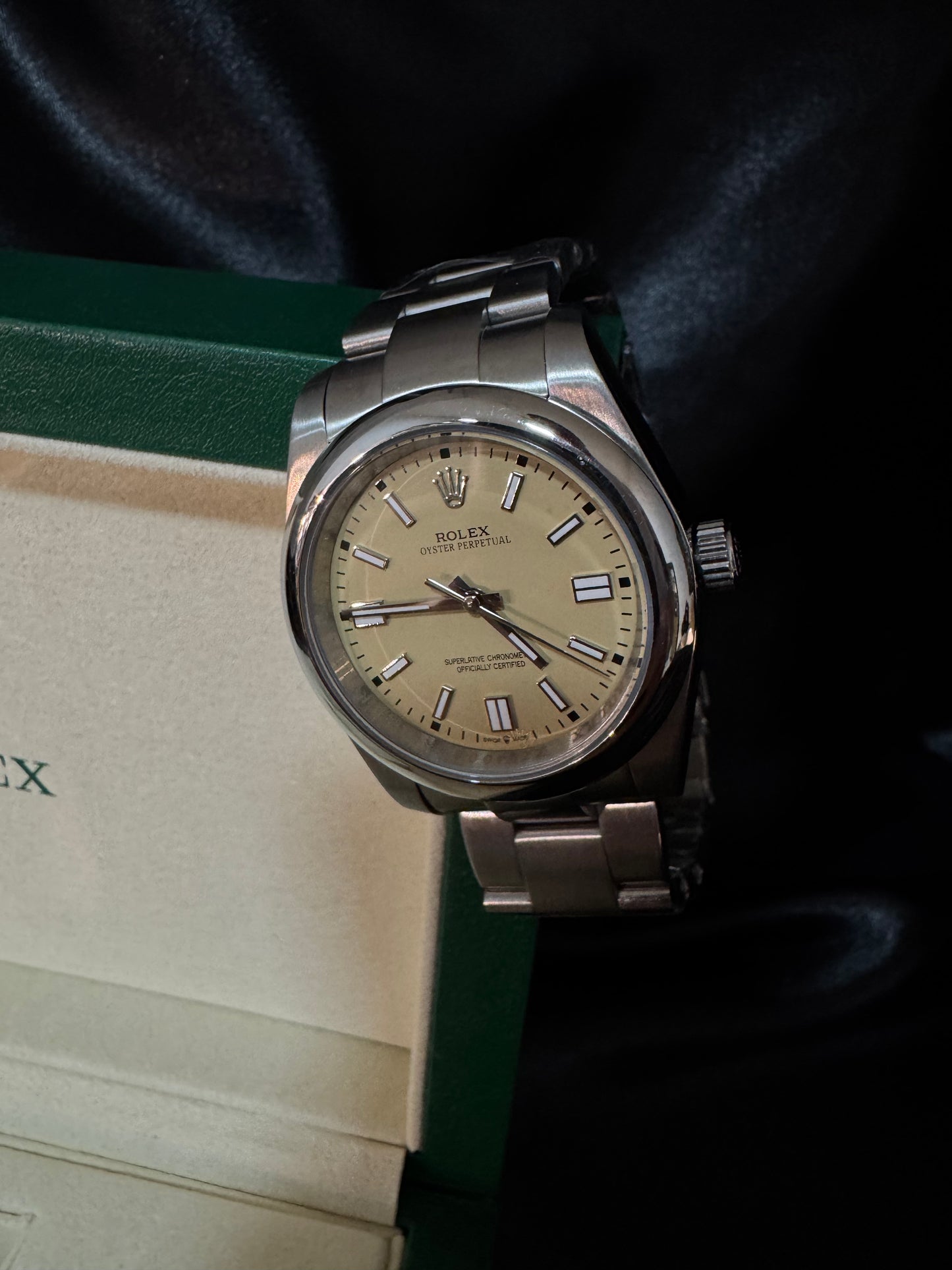 Rolex Oyster Perpetual Mustard