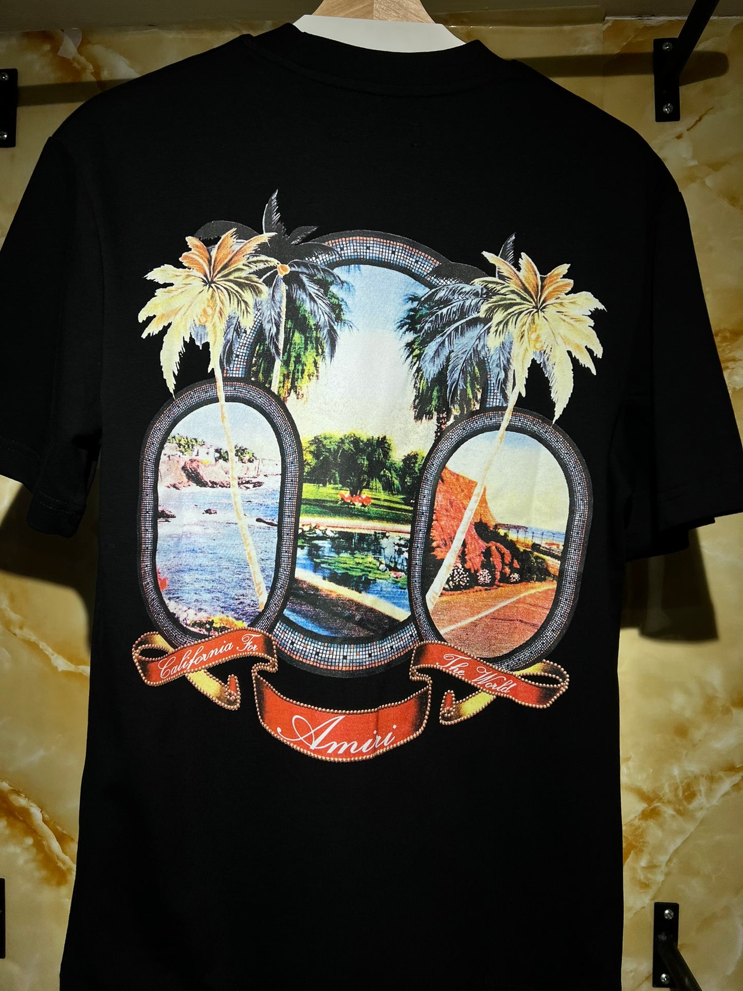 Amiri California Dreams Tee Negra