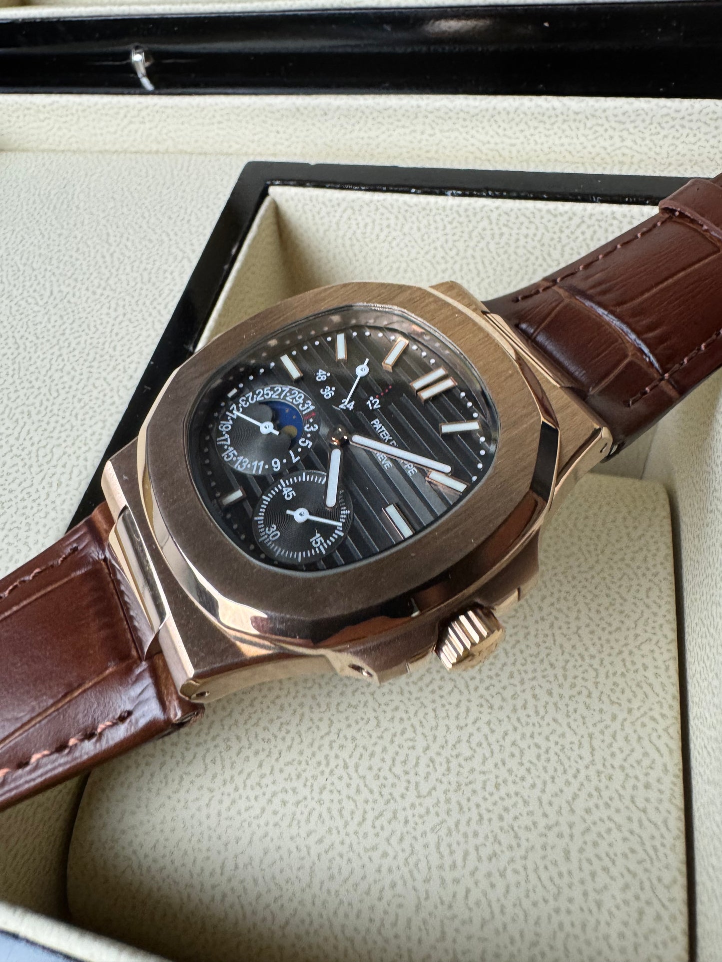 Patek Philippe Nautilus Moonphase Oro Rosa