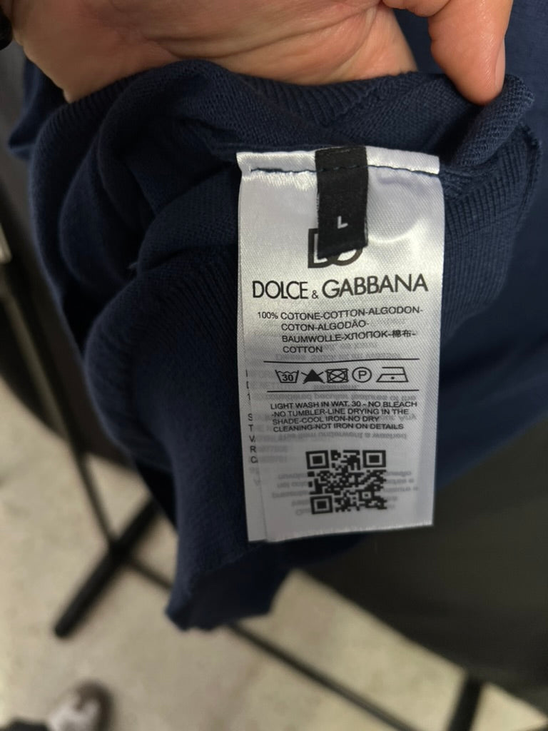Playera Polo Dolce & Gabbana Blue UA